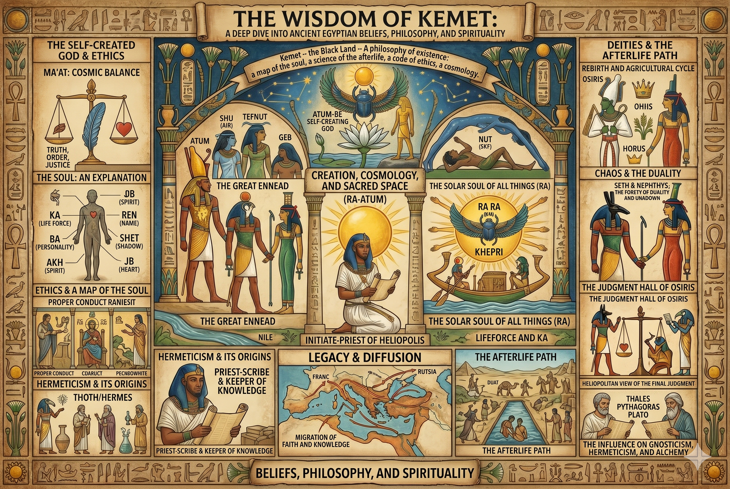 The Wisdom of Kemet — Egyptian Beliefs
