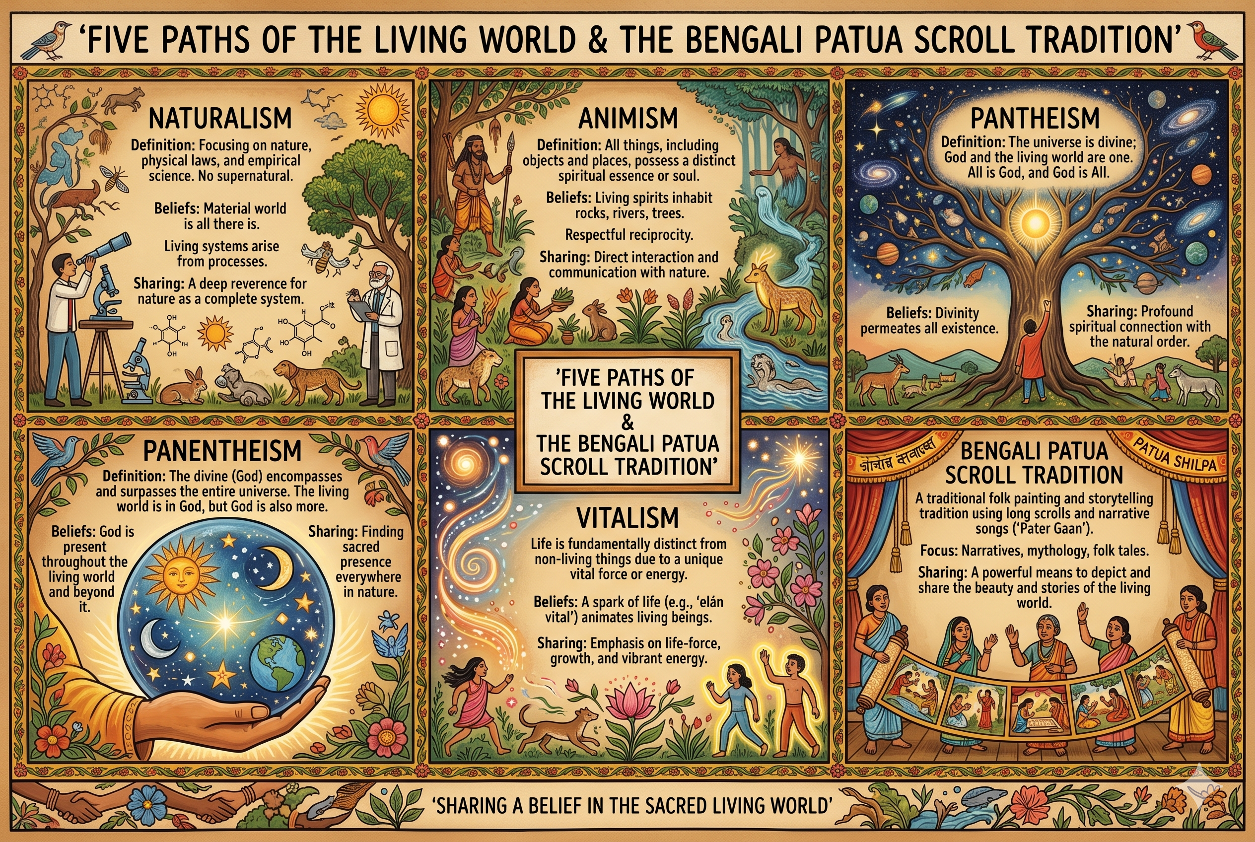 Five Paths of the Living World