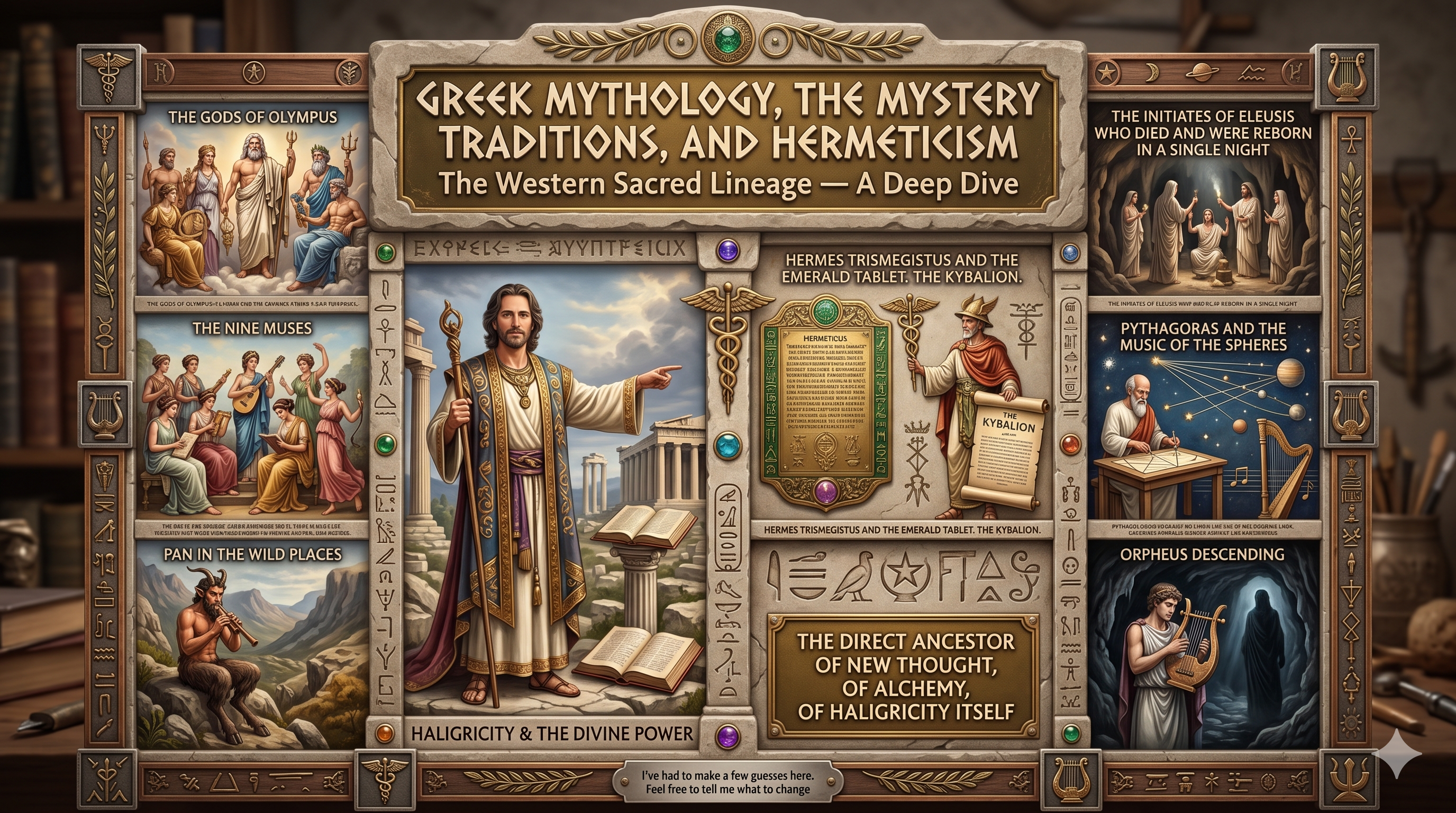 Greek Mysteries & Hermeticism