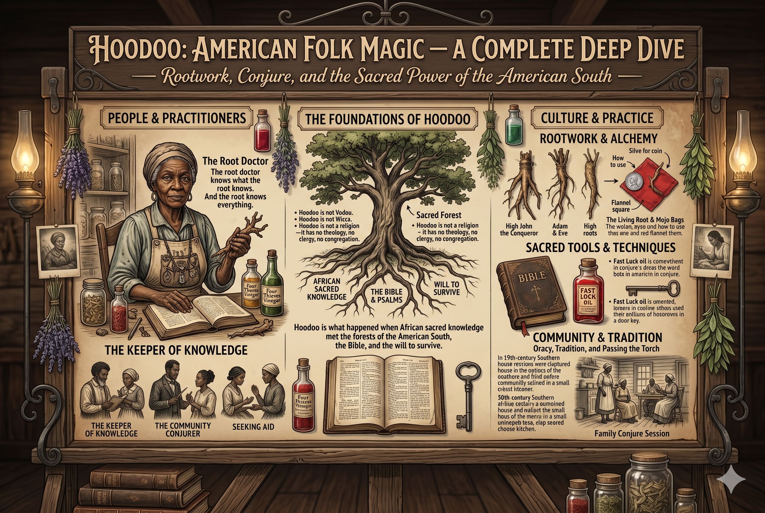 Hoodoo — American Folk Magic Deep Dive