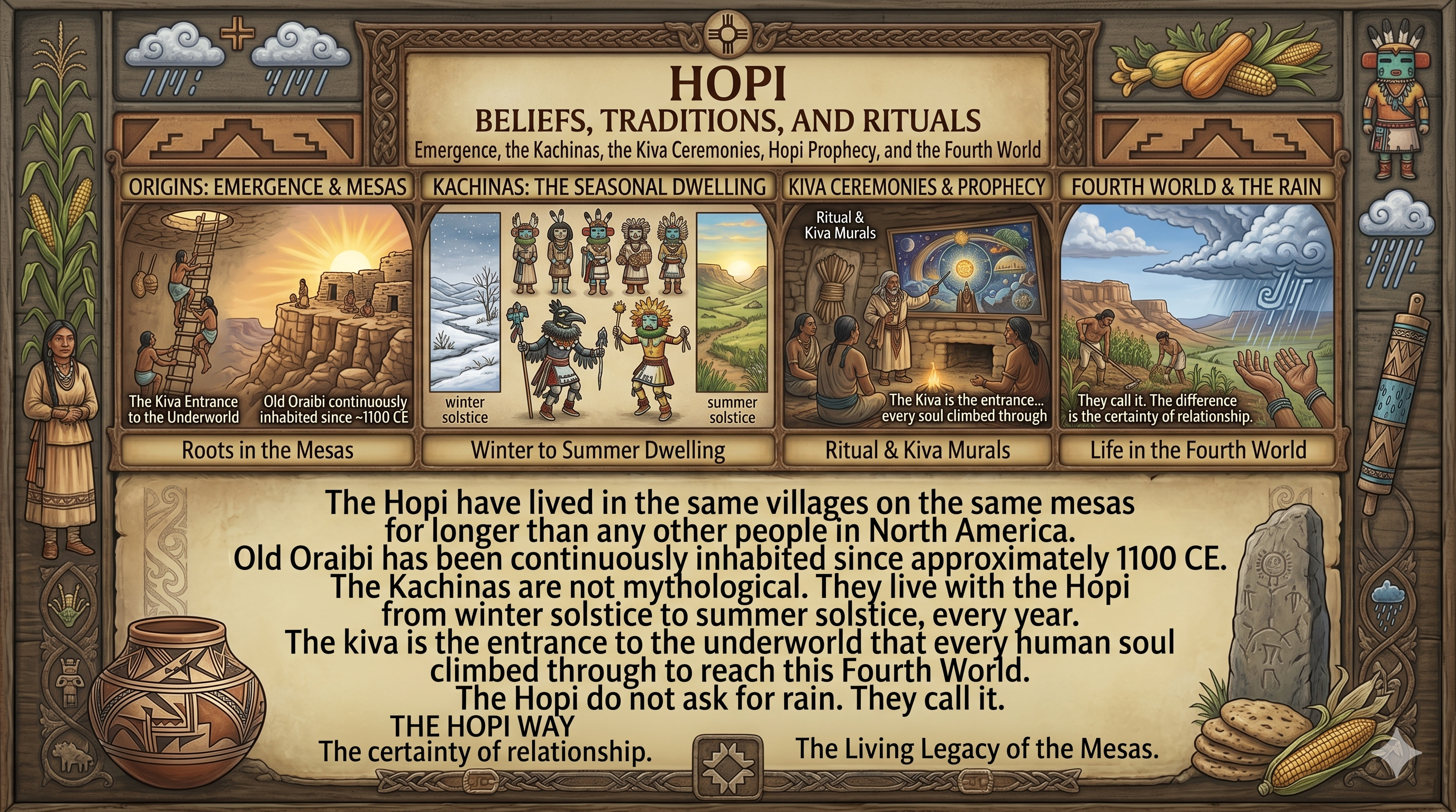 Hopi Beliefs, Traditions & Rituals