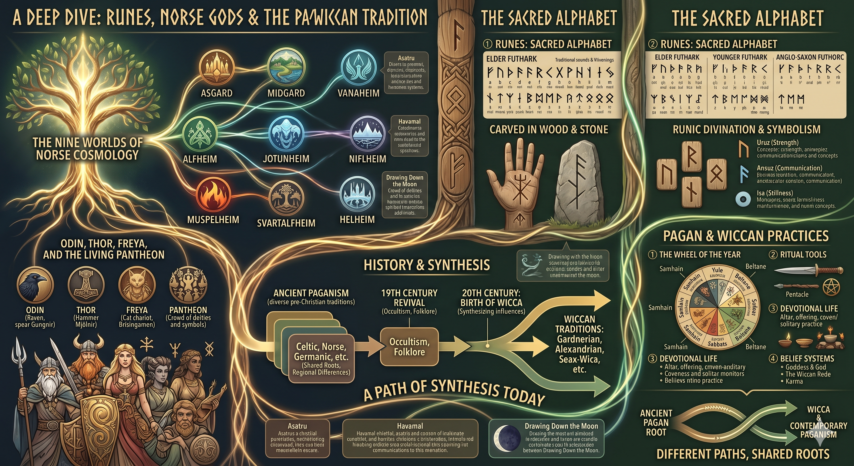 Norse Runes & Pagan/Wiccan Gods