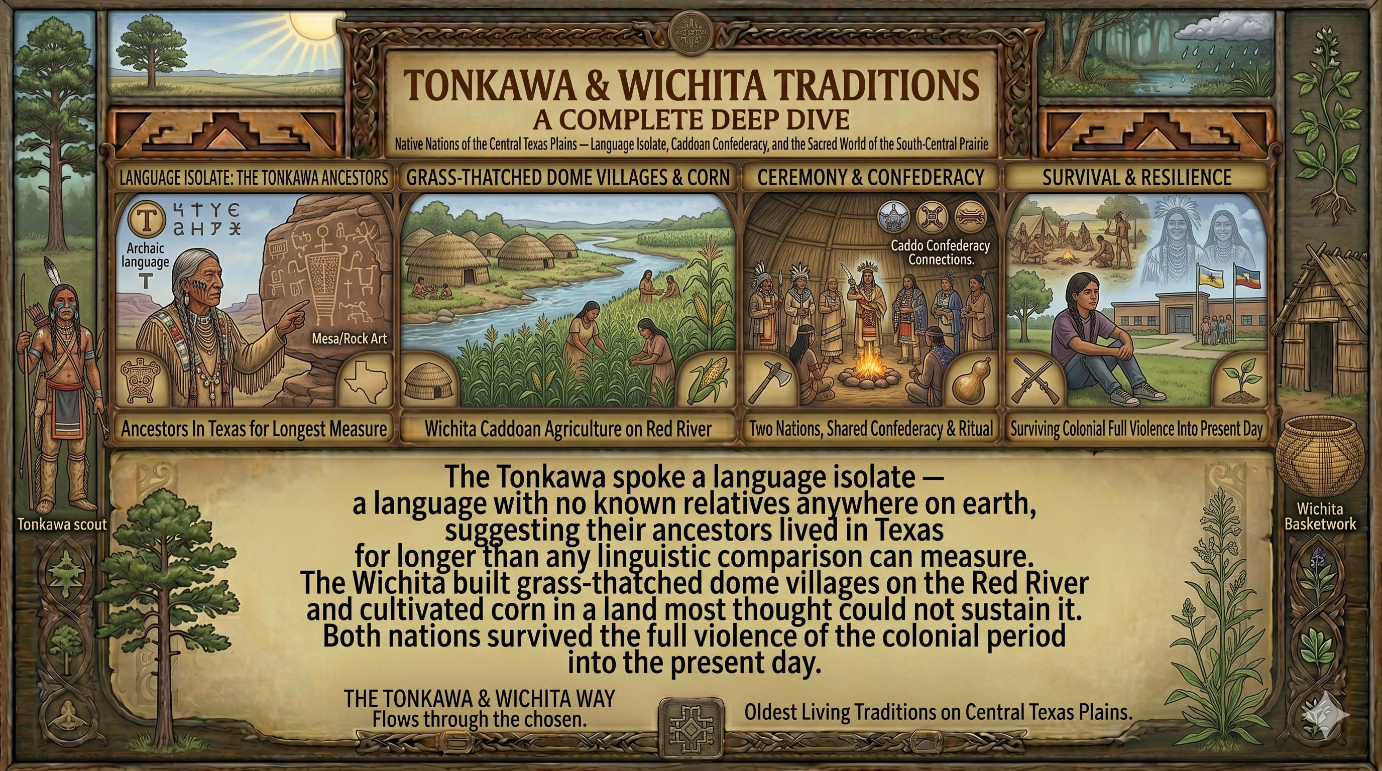 Tonkawa & Wichita Traditions — Deep Dive