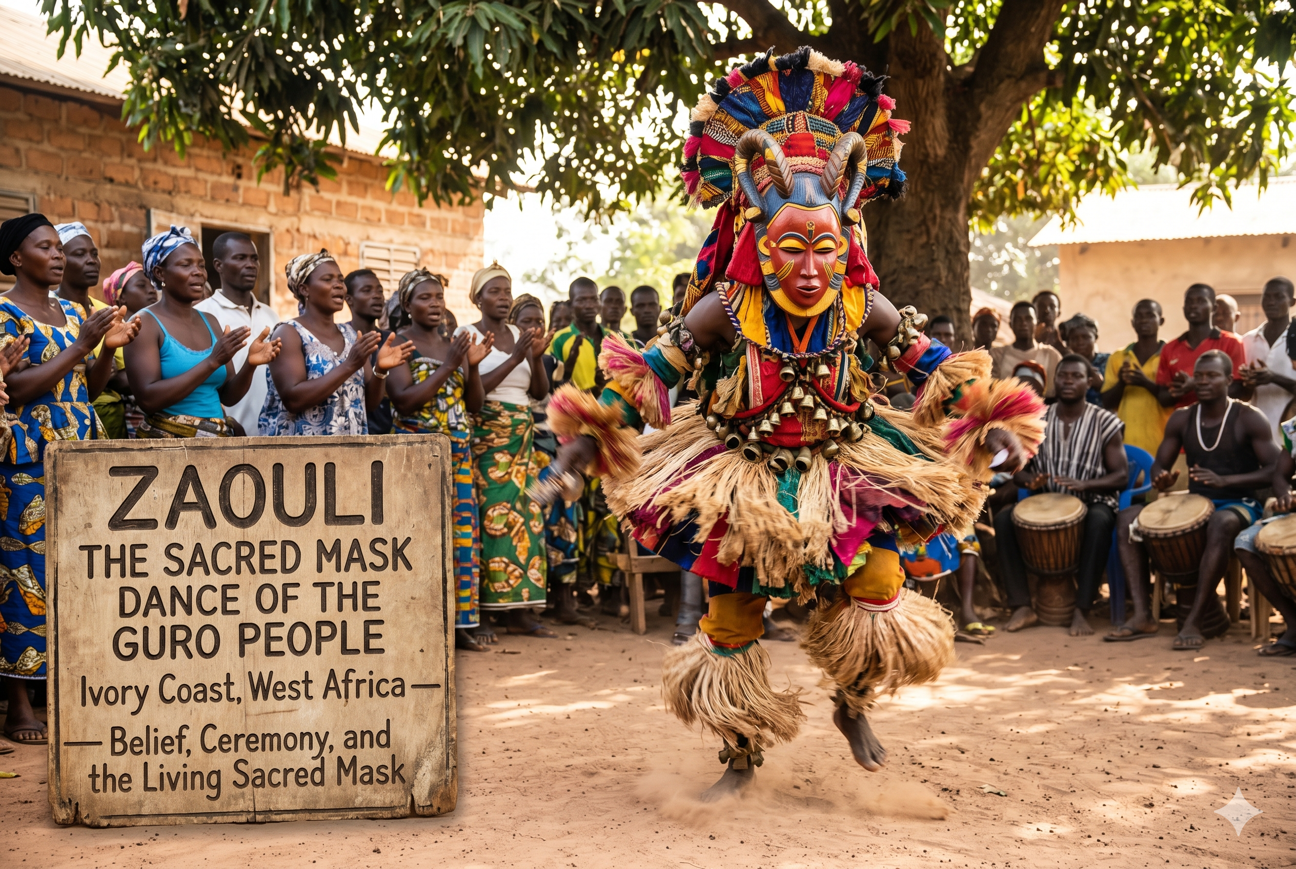 Zaouli — Guro Sacred Mask Dance