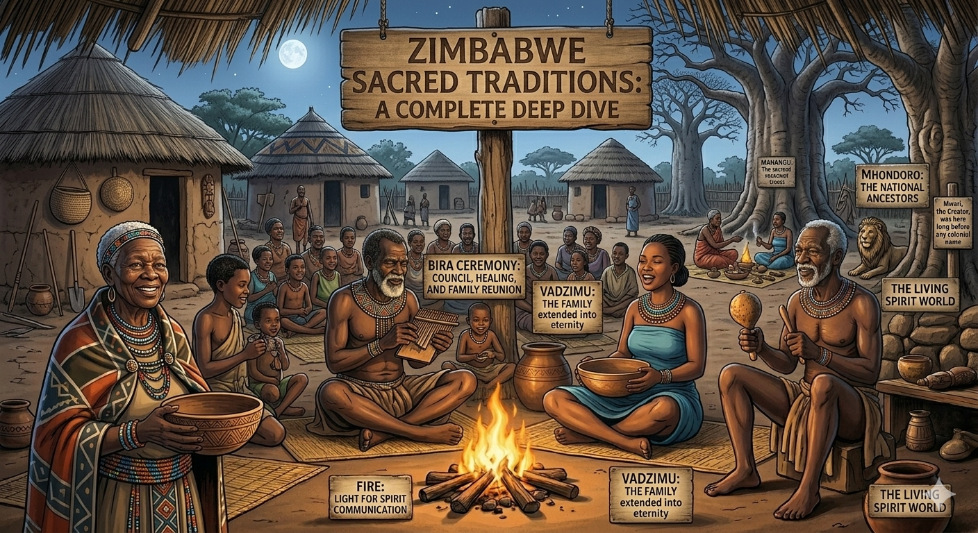 Zimbabwe Shona & Ndebele Sacred Traditions