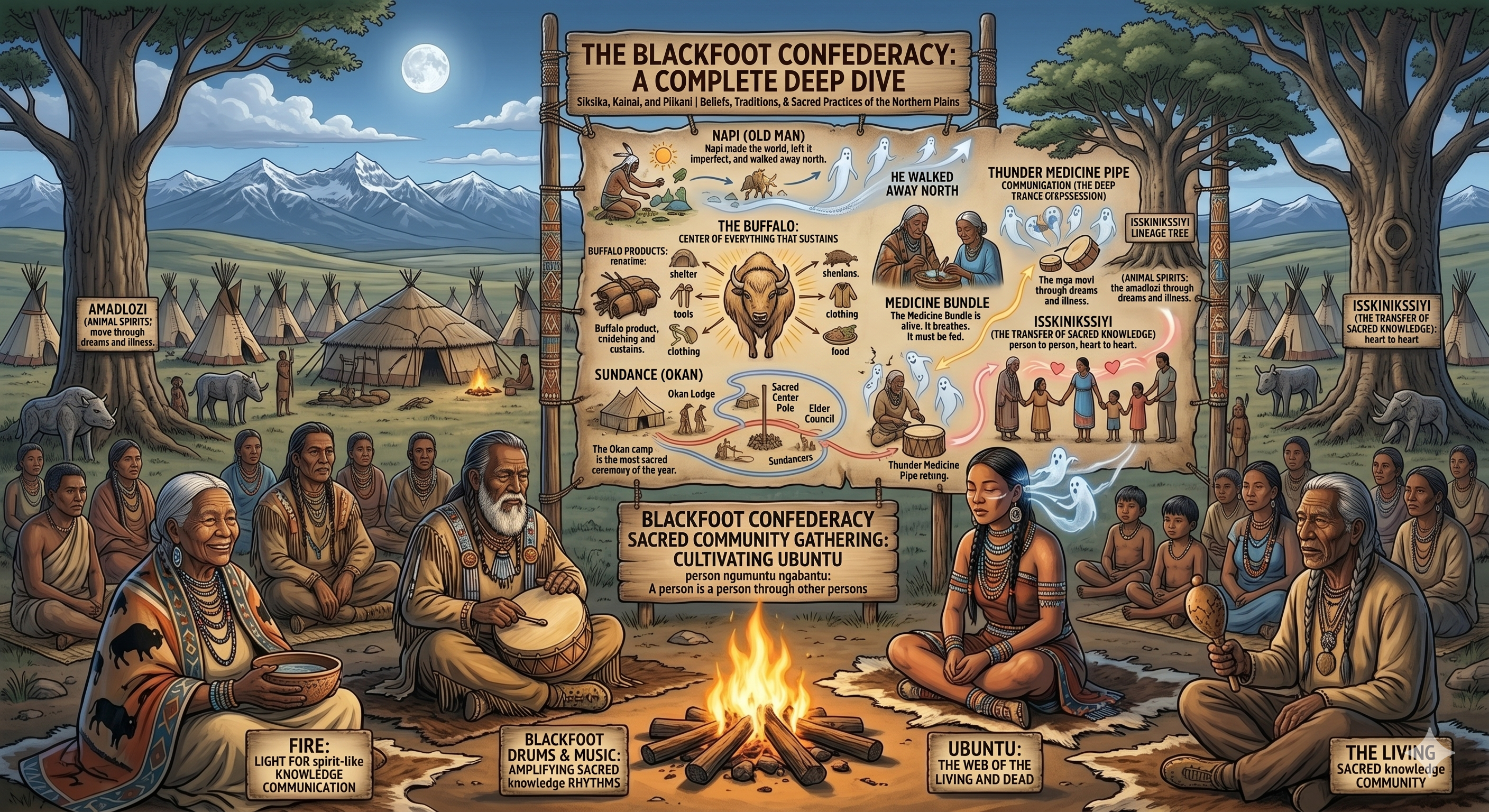 Blackfoot Confederacy — Siksika, Kainai, Piikani